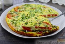 Photo of Омлет с овощами и сыром