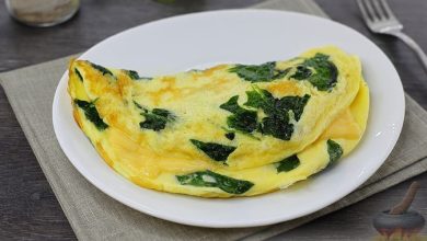 Photo of Шпинатный омлет с сыром