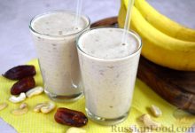 Photo of Банановый смузи с орехами