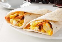 Photo of Буррито с беконом и яйцом